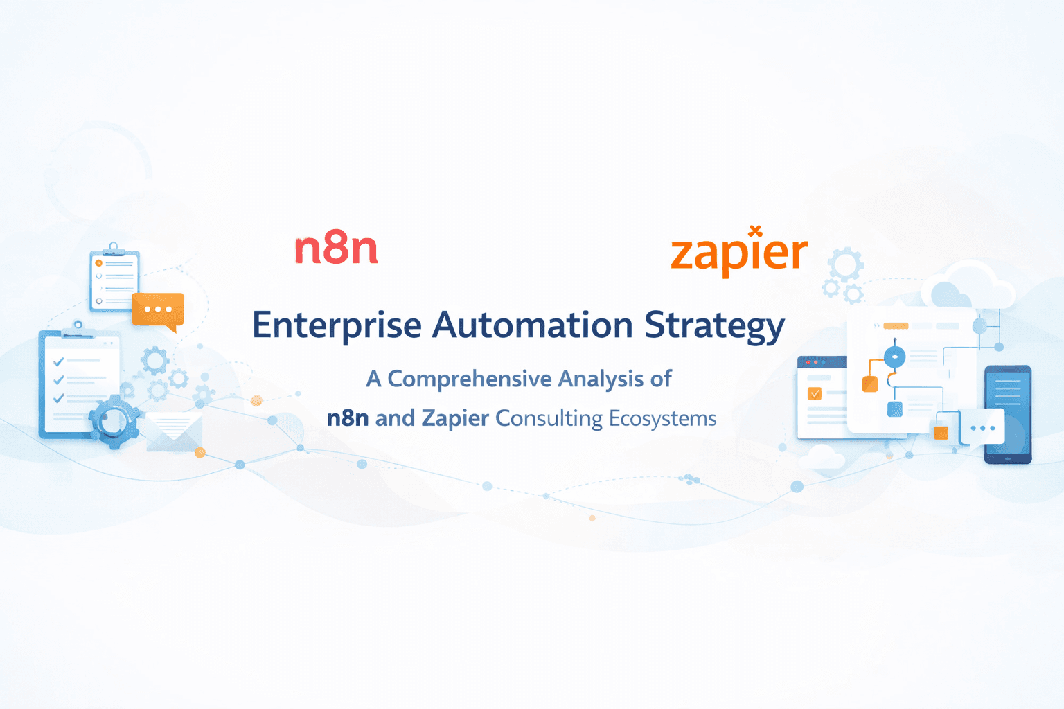 Enterprise Automation Strategy: A Comprehensive Analysis of n8n and Zapier Consulting Ecosystems